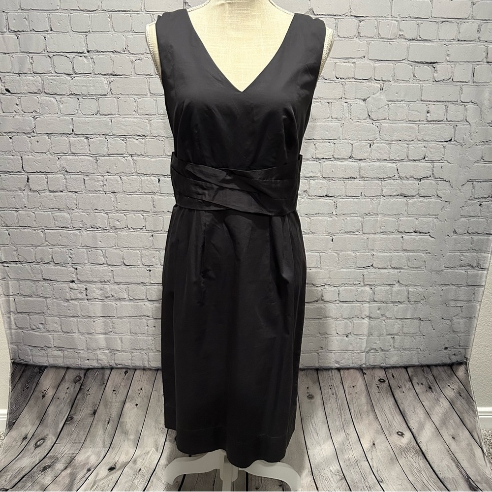 Loft - Grey/Blue Shift Dress - Size 10